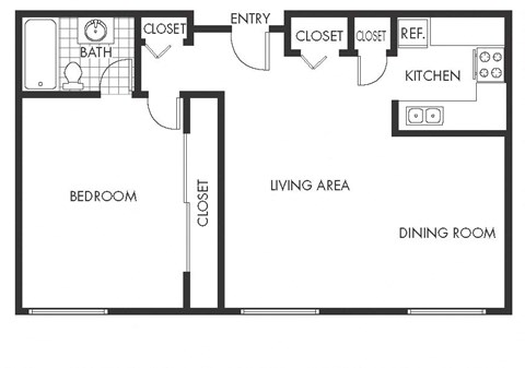 a floor plan of a house